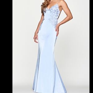 NWT Faviana Periwinkle Gown Size 10